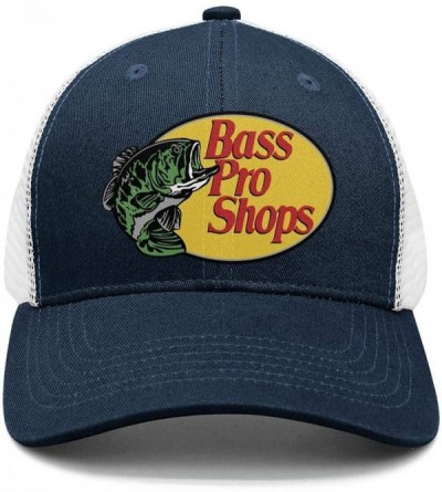 Baseball Caps Street Dancing Adjustable Mesh Unisex Fishing-Fish-Bass-Pro-Shops-Logo-Trucker Hat Caps - Fishing Fish Bass-33 ...