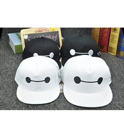 Baseball Caps Baymax Hat Adjustable Sun Baseball UINSEX Minions Caps Teenage Adult Size - White - CL12DPWESV3 $18.30