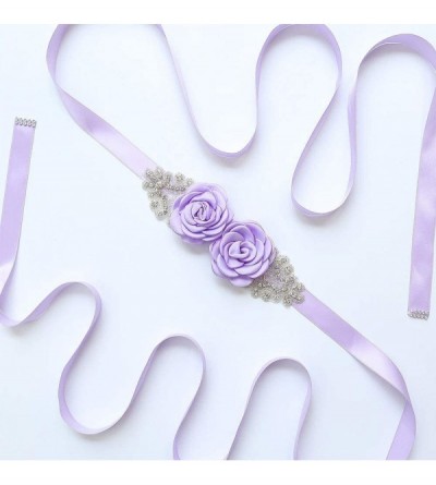 Headbands Maternity Flower Floral Pregnancy Photography - Purple-05 - C218OT5420U $9.45
