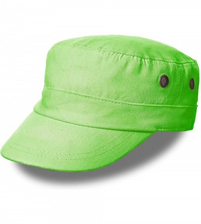 Baseball Caps Hat for Men Anti UV Sunburn Lightweight Breathable Cap - Neon Green - CA18GGES3QZ $8.51