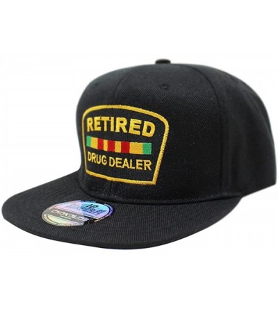 Baseball Caps Retired Drug Dealer Hat Dad Hat Cotton Baseball Cap Polo Style Low Profile (SB Black) - CG18006KXOE $18.08