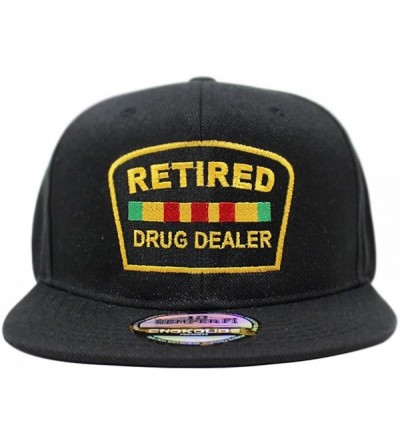 Baseball Caps Retired Drug Dealer Hat Dad Hat Cotton Baseball Cap Polo Style Low Profile (SB Black) - CG18006KXOE $18.08
