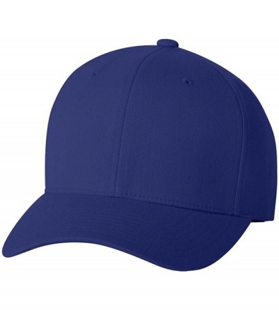 Baseball Caps Men's Wool Blend Hat - Royal Blue - C511664HACL $11.59