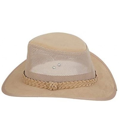 Baseball Caps Men's Soaker Hat with Mesh Sides - Natural - CW1164SPSW9 $26.50