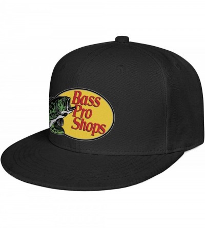 Baseball Caps Bass-Pro-Shops-Logo- Snapback Cap Trucker All Cotton Relaxed - B5 - CM18QXYIK9Z $13.67
