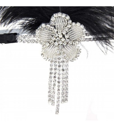 Headbands 1920s Accessories Themed Costume Mardi Gras Party Prop additions to Flapper Dress - B-6 - CQ18M52YG4K $35.36