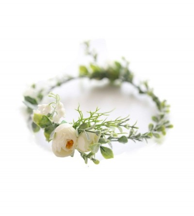 Headbands Floral Crown Green Vine Bridal Accessories Wedding Crown (Headpiece) - Head-piece - C018G2NYI7L $10.17