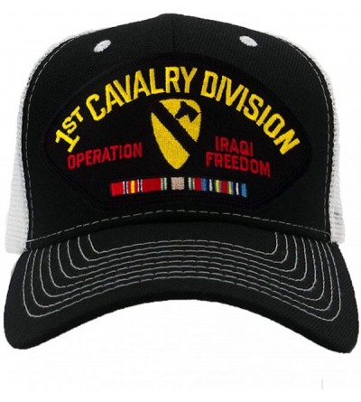 Baseball Caps First Cavalry Division - Operation Iraqi Freedom Hat/Ballcap Adjustable One Size Fits Most - CU18TR5N4CK $25.11