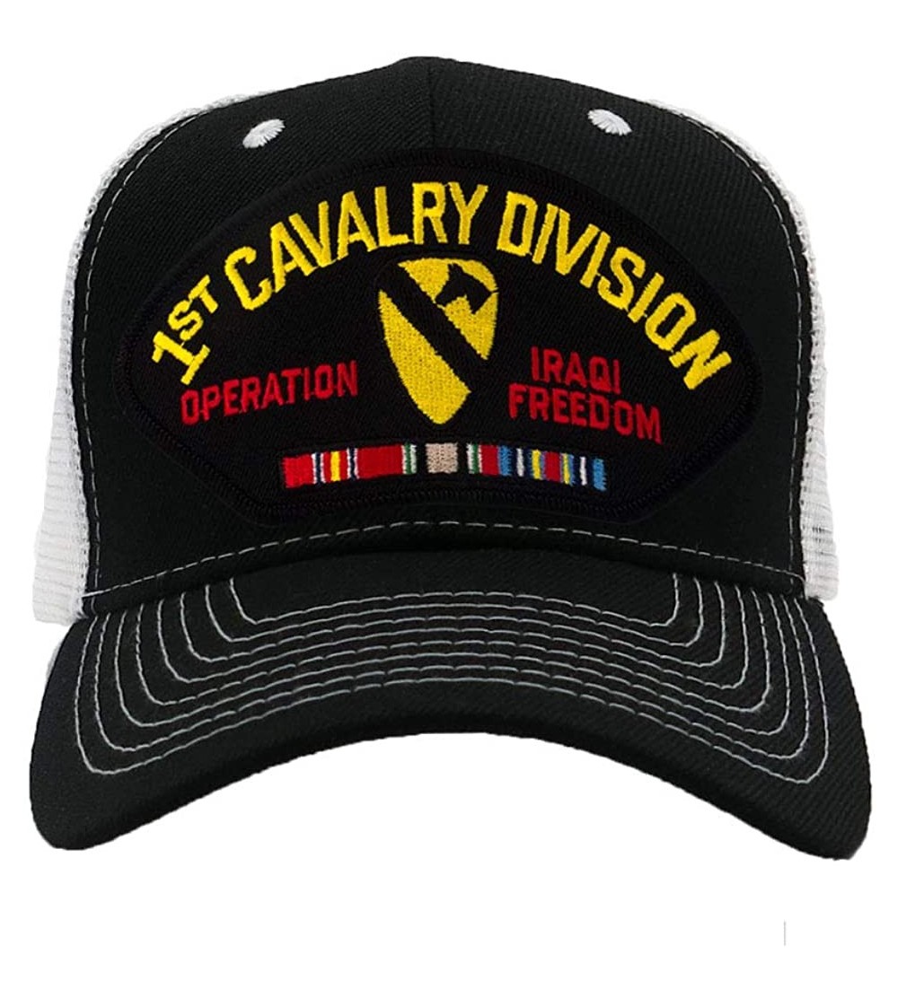 Baseball Caps First Cavalry Division - Operation Iraqi Freedom Hat/Ballcap Adjustable One Size Fits Most - CU18TR5N4CK $25.11