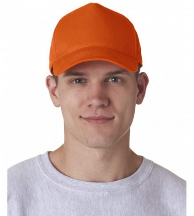 Baseball Caps Custom Hat Add Your Own Text Embroidered Adjustable Size Baseball Cap - Orange - CV195KTGDQ3 $21.00