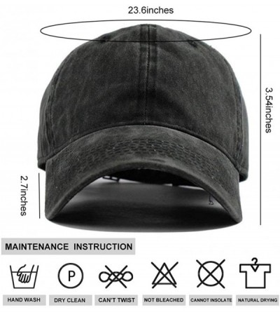 Cowboy Hats Unisex Life is Better with German Shepherd Cotton Denim Dad Hat Adjustable Plain Cap - I Like4 - CB18U2Z22U9 $9.44