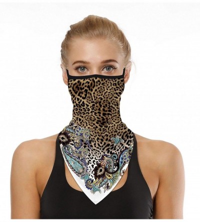 Balaclavas Men Women Face Cover Mask Bandana Ear Loops Balaclava Neck Gaiters for Outdoor Dust Wind Sun Protection - Color32 ...