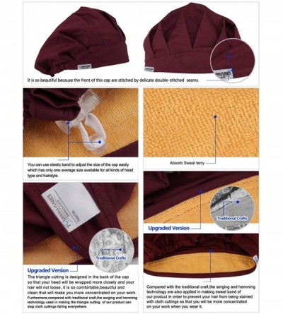 Skullies & Beanies Bouffant Hat Work Leisure Cap One Size Multiple Colors - Color04 - C018H4Z5MZI $13.70