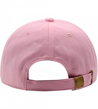 Baseball Caps Dad Hat Finesse Friends Letters Embroidered Baseball Cap Adjustable Strapback Unisex - Finesse-pink - CM185O77Y...