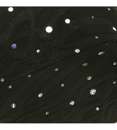 Skullies & Beanies Glitter Visor-Black - C4111GHY4M3 $8.77