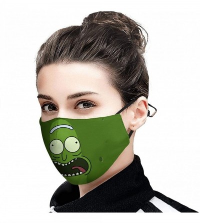 Balaclavas Outdoor Face Covers Pickle-Rick-Doctor-Eccentric-Scientist- Anti Wind Mouth Face Covers for Men/Women - CA1983QUGN...
