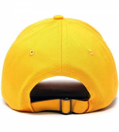 Baseball Caps Cute Ducky Soft Baseball Cap Dad Hat - Gold - CI18LZ86SEU $12.29