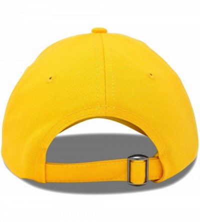 Baseball Caps Cute Ducky Soft Baseball Cap Dad Hat - Gold - CI18LZ86SEU $12.29