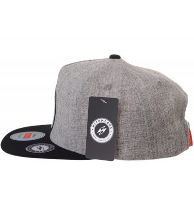 Baseball Caps Snapback Hat Illuminati Patch Hip Hop Baseball Cap AL2344 - Grey - C112HS7EYGF $30.64