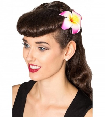 Headbands Fiona Vintage Retro Rockerbilly Hairclip - Pink - CA12O4BHB98 $11.55