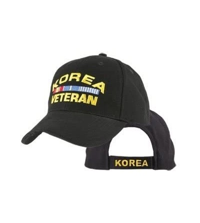 Baseball Caps Korea Veteran Direct Embroidered Cap - C81190O6LWP $42.73