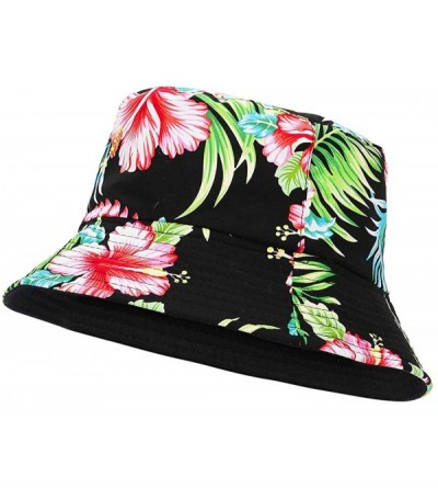 Bucket Hats Bucket Hat Sun Hats for Women Travel Summer Beach Hat Sun Protection Womens Sun Hat Bucket Hats - CO1960CDK7M $18.79