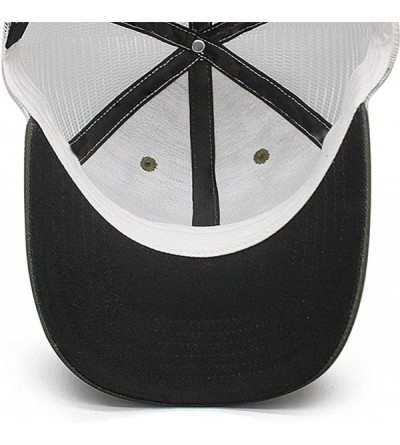 Baseball Caps Mens Baseball Cap Lightweight Casual Breathable Adjustable Trucker Hat - Army-green-39 - C81952ENQHY $14.91