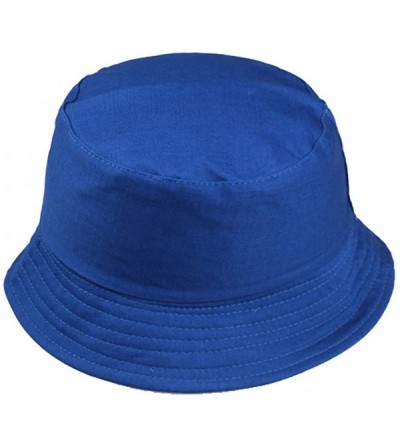 Sun Hats Sun Hat- Women Men Unisex Fisherman Hat Fashion Wild Sun Protection Cap Outdoors - Blue1 - CT18U2L3DRW $9.29