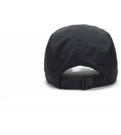 Baseball Caps Mount Marter Baseball Cap Hat Classic Breathable Quick-Drying Packable Hats for Men Women - Black - CN18QWIG3QW...