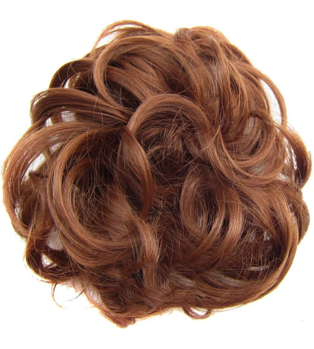 Fedoras Extensions Scrunchies Pieces Ponytail - Ay - CP18ZLXIY4K $10.98