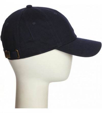 Baseball Caps Customized Letter Intial Baseball Hat A to Z Team Colors- Navy Cap Black White - Letter R - C918ET8T50N $16.47