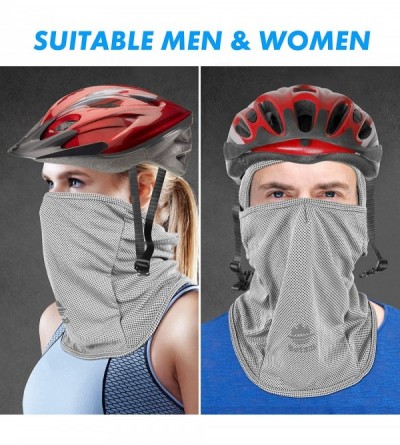 Balaclavas Balaclava UV Protect Windproof Dustproof Breath Cooling Face Mask Running Cycling Motor Mask for Men Women - C818X...