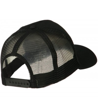 Baseball Caps Mid States Texas Embroidered Mesh Back Cap - Black - C911MJ3Q23H $20.16