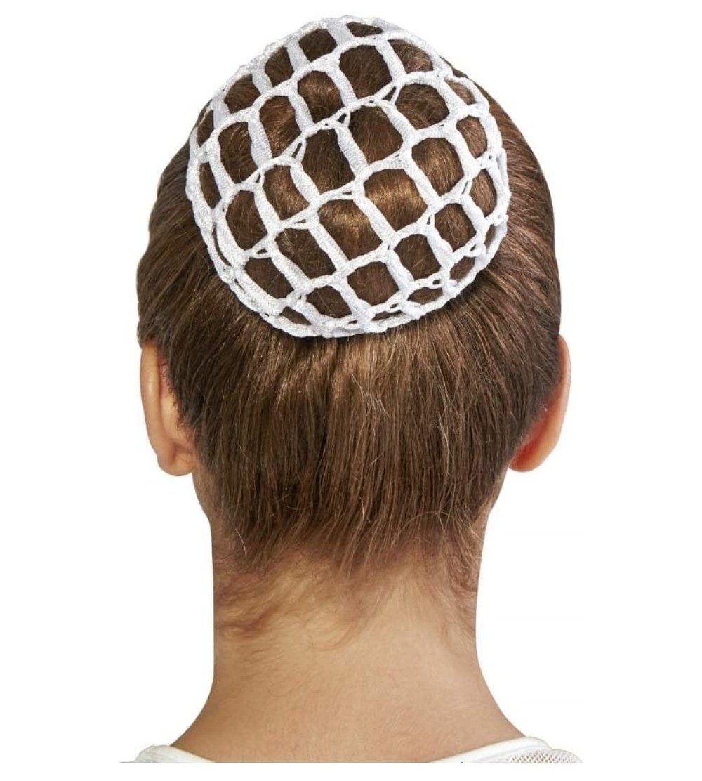 Headbands Women's Standard Hair Bun Cover - White - CL18C4N9NCK $10.62