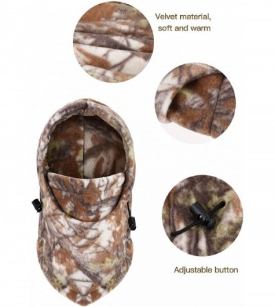 Balaclavas Blulu Balaclava Windproof Activities Supplies - Camouflage Combination - CC18ALSZAM8 $16.12