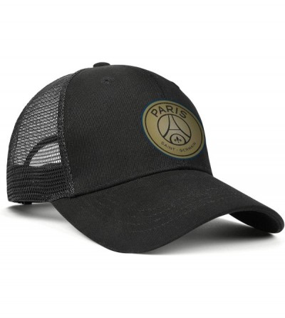 Baseball Caps Mens Popular Sport Hat Baseball Cap Trucker Hat - Black - CN18WLU30SQ $21.24