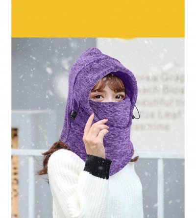 Balaclavas Fleece Ski Mask/Neck Warmer Gaiter/Face Scarf/Neck Cover/Face Mask Thermal Hood Mask - (Rz-m-03) - CU18I98SCIA $21.68