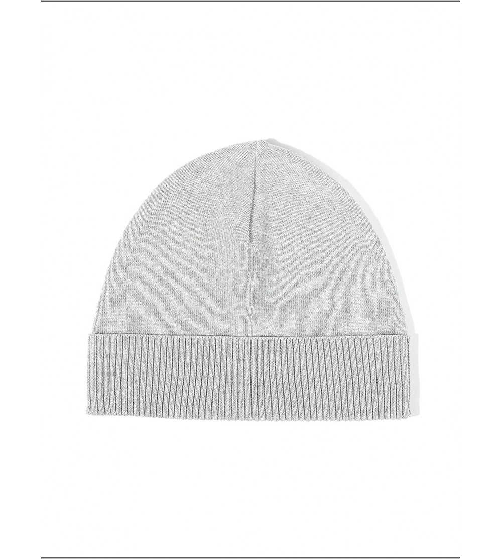 Skullies & Beanies Men Classic Beanie Warm Winter Soft 100% Cotton Knit Cuff Hat - Light Grey - C0194RCXCUY $14.13