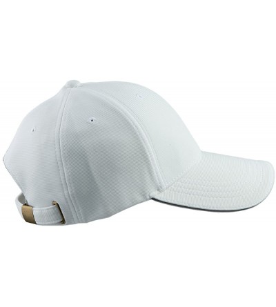 Baseball Caps Classic Solid Color Camo Baseball Cap Adjustable Sport Running Sun Hat - 02-white - CK17XSSLY47 $12.46