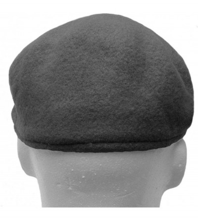 Newsboy Caps 100% Wool Ivy Cap Newsboy Hat Cabbie Golf Flat Driving Crushable - Brown - C0185AXWUU0 $18.27