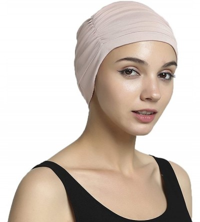 Skullies & Beanies Bamboo Fashion Chemo Cancer Beanie Hats for Woman Ladies Daily Use - Beige - C1187NMXSQ0 $23.62