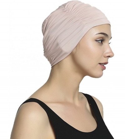 Skullies & Beanies Bamboo Fashion Chemo Cancer Beanie Hats for Woman Ladies Daily Use - Beige - C1187NMXSQ0 $13.19