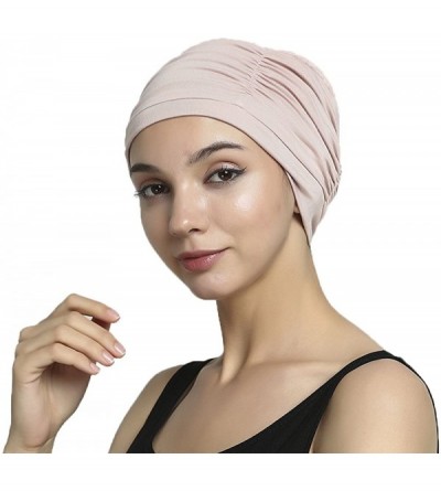 Skullies & Beanies Bamboo Fashion Chemo Cancer Beanie Hats for Woman Ladies Daily Use - Beige - C1187NMXSQ0 $13.19