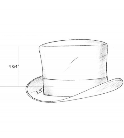 Fedoras Men's Steampunk Top Wool Felt Hat - He62blk - CO18TSIU28U $53.94
