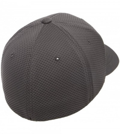 Baseball Caps Flexfit Cool and Dry 3D Hexagon Jersey Cap - Moisture Wicking Hat- Bundle w/Hat Liner - Dark Grey - C618HETSOAY...