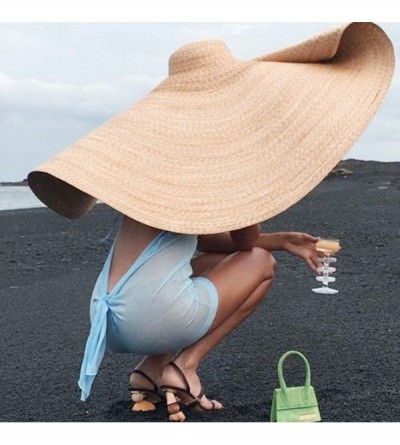 Sun Hats MEANIT Womens Oversized Foldable Packable - CH18TASTMUX $37.57