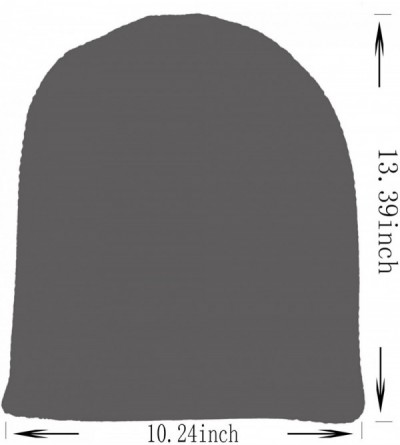 Skullies & Beanies Mens Slouchy Long Oversized Beanie Knit Cap for Summer Winter B103 - B019-black - C21885U9KRU $10.16