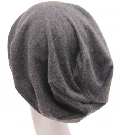 Skullies & Beanies Unisex Fashion Outdoor Sport Beanies Baggy Hippop Cotton Hat Skull Caps - H Blue - CF18659MOMQ $10.70