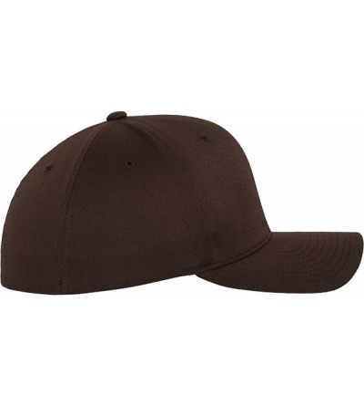 Baseball Caps Men's Wooly Combed - Brown - C311J905HYX $17.21