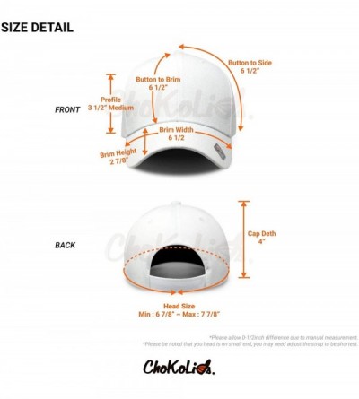 Baseball Caps Baseball Hat Adjustable Blank Cap Mid Profile Structured Baseball Cap - Ball Cap Orange - C518IIMHIWK $10.26